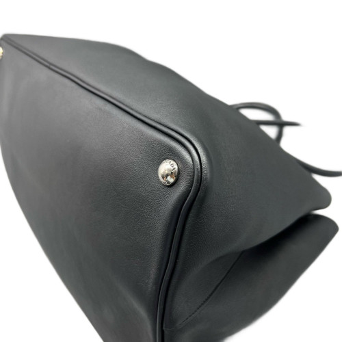Prada Large Double Bag Calfskin Black