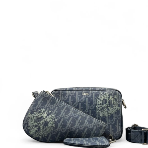 Dior Camera Case Oblique Blue