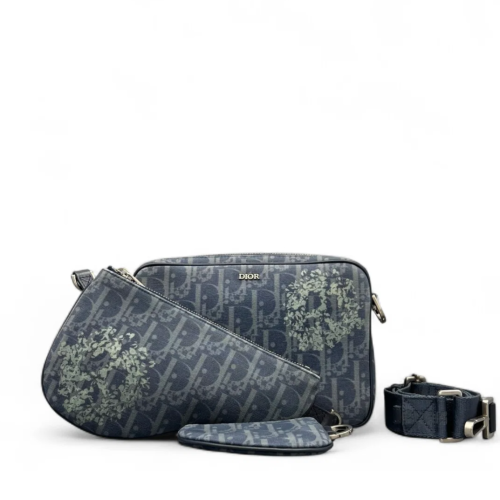 Dior Camera Case Oblique Blue