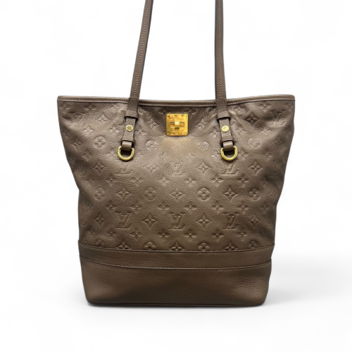 Louis Vuitton Citadine Tote Pm Empreinte Monogram Brown