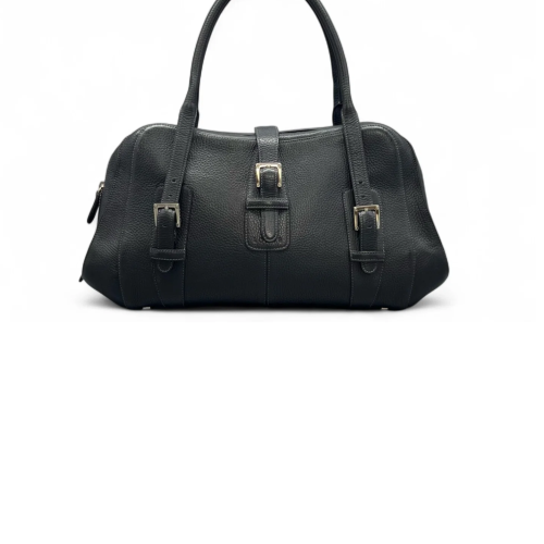 Loewe Senda Handbag Grained Calfskin Black