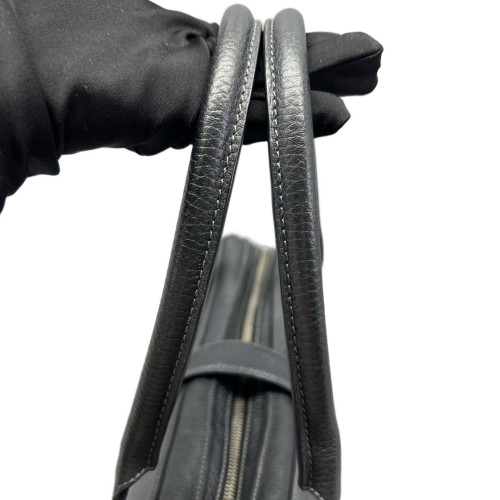 Loewe Senda Handbag Grained Calfskin Black