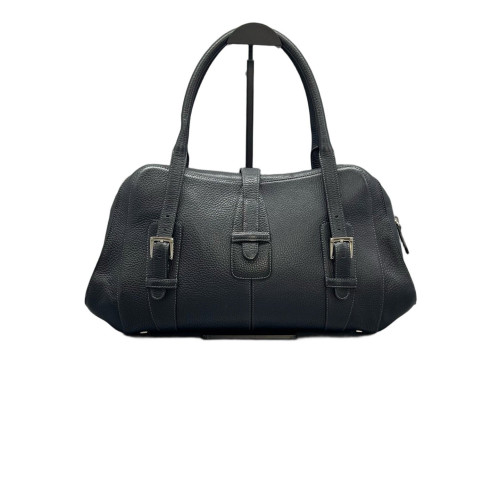Loewe Senda Handbag Grained Calfskin Black