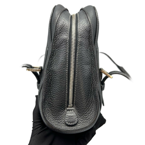 Loewe Senda Handbag Grained Calfskin Black