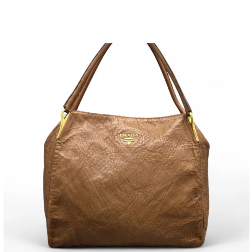 Prada Hobo Calfskin Tan Prada Hobo Calfskin Tan
