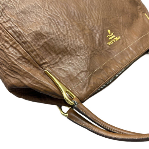 Prada Hobo Calfskin Tan Prada Hobo Calfskin Tan