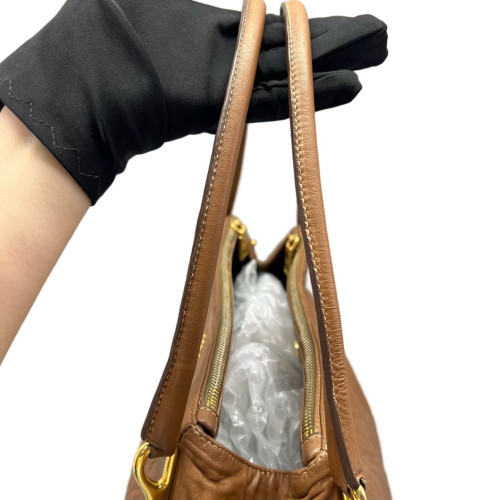 Prada Hobo Calfskin Tan Prada Hobo Calfskin Tan