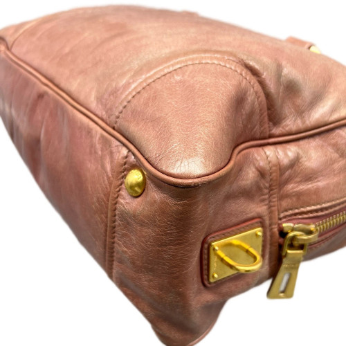 Prada Handbag Calfskin Pink