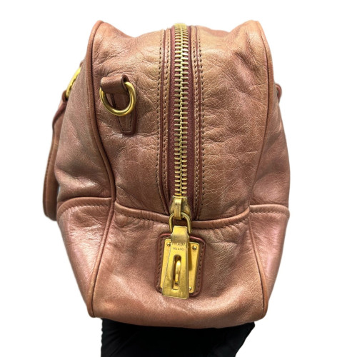 Prada Handbag Calfskin Pink