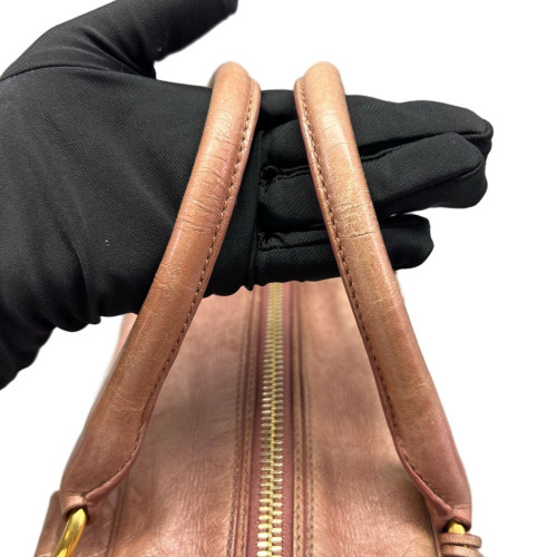 Prada Handbag Calfskin Pink