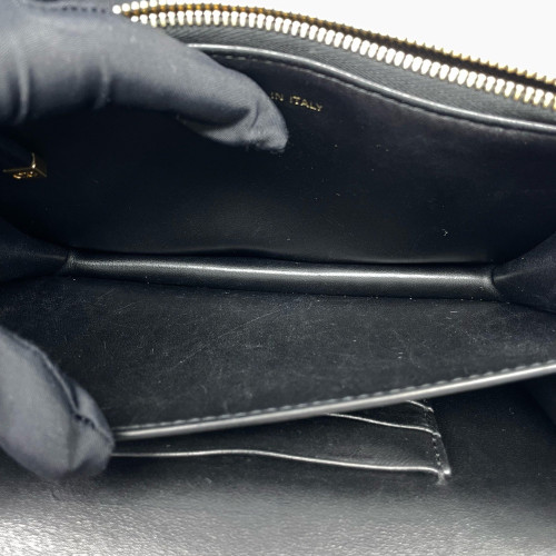 Dior Mini Caro Bag Calfskin Black