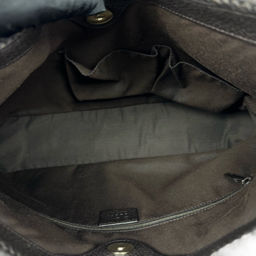 Gucci Hobo Grained Calfskin Dark Brown