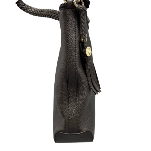 Gucci Hobo Grained Calfskin Dark Brown