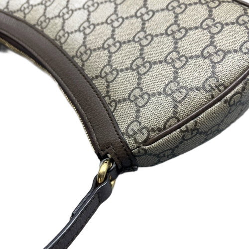 Gucci Hobo GG Monogram Beige Ebony Brown Gucci Hobo GG Monogram Beige Ebony Brown