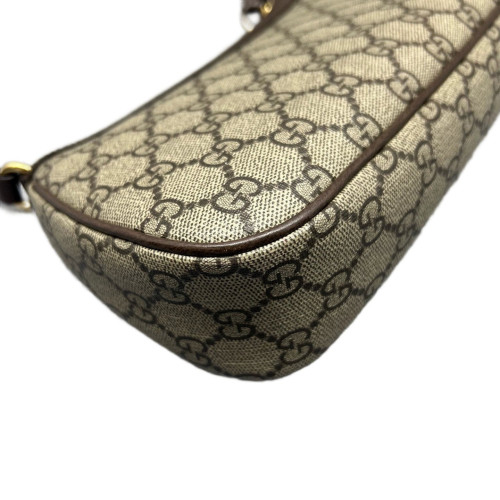 Gucci Hobo GG Monogram Beige Ebony Brown Gucci Hobo GG Monogram Beige Ebony Brown