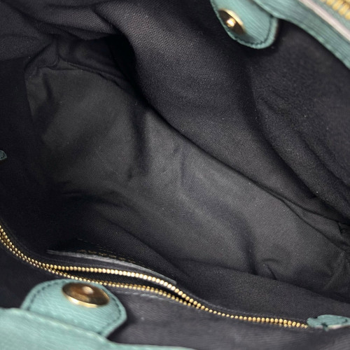 Burberry Medium Banner Tote Calfskin House Check Green Beige Burberry Medium Banner Tote Calfskin House Check Green Beige