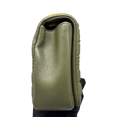 Burberry Small Lola Crossbody Bag Calfskin Green