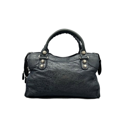 Balenciaga Medium City Arena Lambskin Charcoal