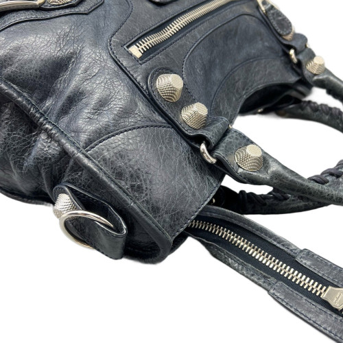Balenciaga Medium City Arena Lambskin Charcoal