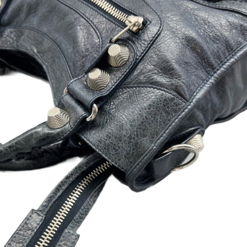 Balenciaga Medium City Arena Lambskin Charcoal