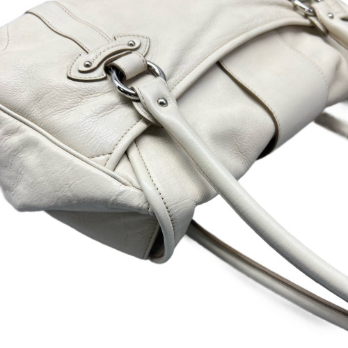 Dior Shoulder Bag Calfskin White