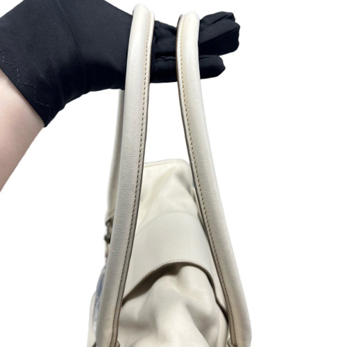 Dior Shoulder Bag Calfskin White