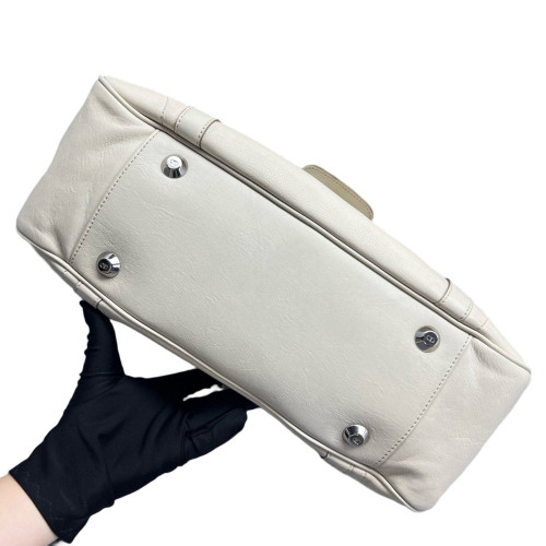 Dior Shoulder Bag Calfskin White