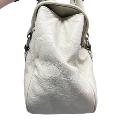 Dior Shoulder Bag Calfskin White