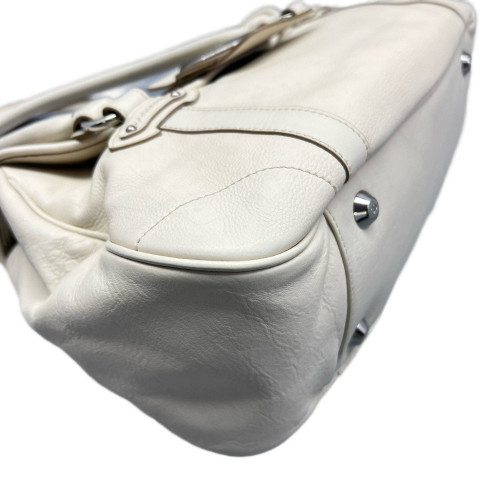 Dior Shoulder Bag Calfskin White