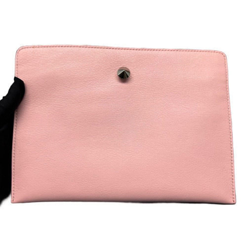 Fendi Dotcom Shoulder Bag Smooth Calfskin Tan Pink Fendi Dotcom Shoulder Bag Smooth Calfskin Tan Pink