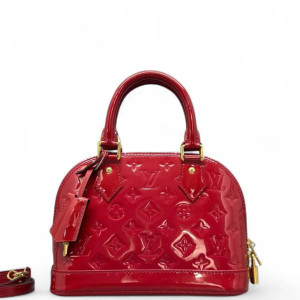 Louis Vuitton Alma BB Vernis Red