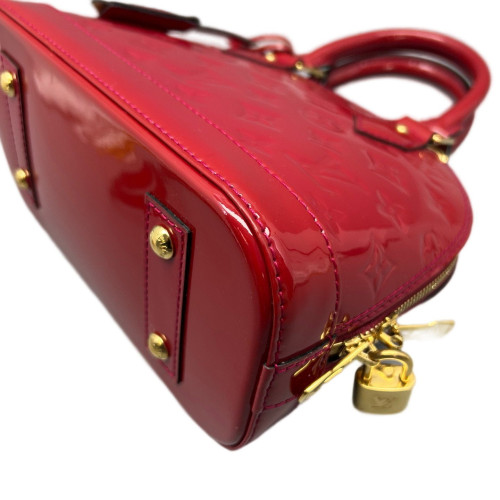 Louis Vuitton Alma BB Vernis Red
