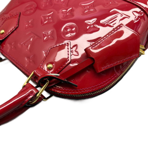 Louis Vuitton Alma BB Vernis Red