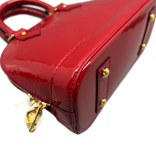 Louis Vuitton Alma BB Vernis Red
