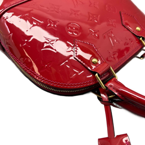 Louis Vuitton Alma BB Vernis Red