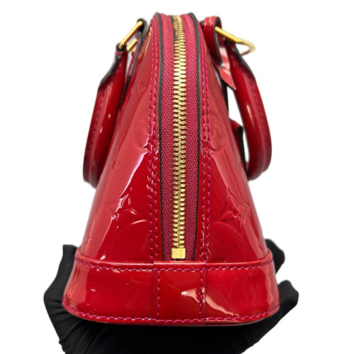 Louis Vuitton Alma BB Vernis Red