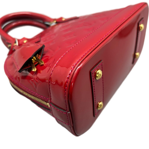 Louis Vuitton Alma BB Vernis Red