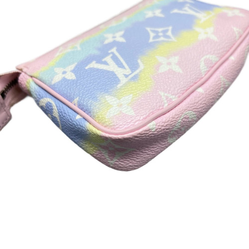 Louis Vuitton Mini Pochette Accessories Monogram Pink