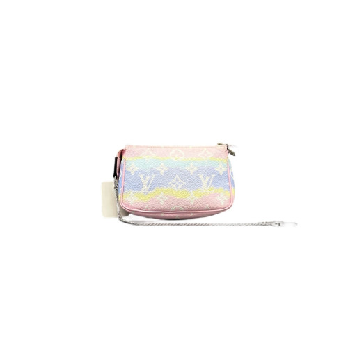 Louis Vuitton Mini Pochette Accessories Monogram Pink