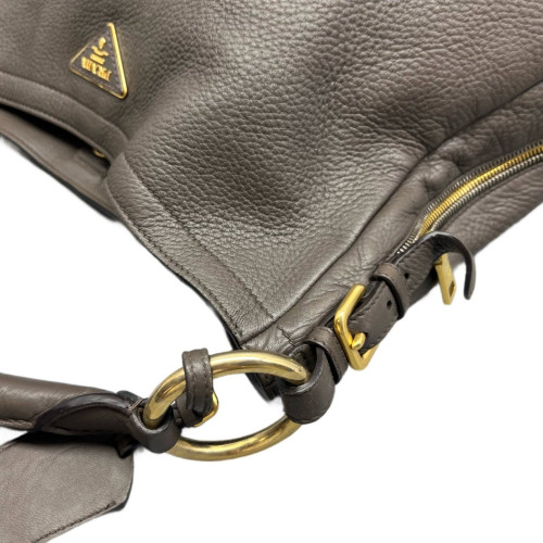 Prada Shoulder Bag Vitello Daino Grey