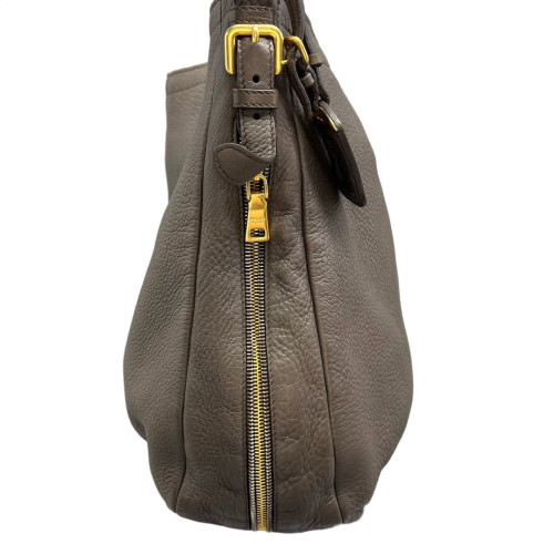 Prada Shoulder Bag Vitello Daino Grey