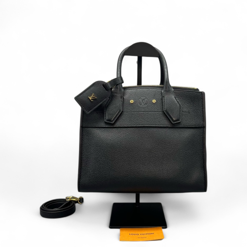 Louis Vuitton City Steamer PM Calfskin Black Louis Vuitton City Steamer PM Calfskin Black