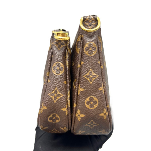 Louis Vuitton Multi Pochette Accessories Monogram Brown Pink