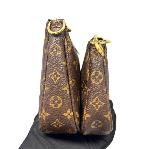 Louis Vuitton Multi Pochette Accessories Monogram Brown Pink