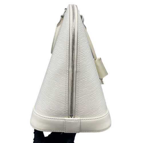 Louis Vuitton Alma GM Epi White