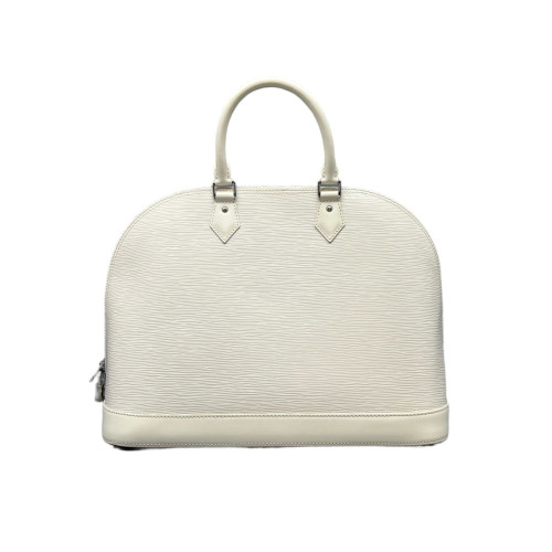 Louis Vuitton Alma GM Epi White