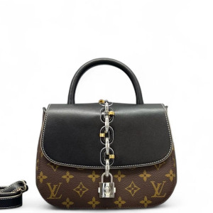 Louis Vuitton Chain It PM Monogram Brown Black