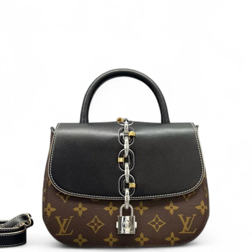 Louis Vuitton Chain It PM Monogram Brown Black