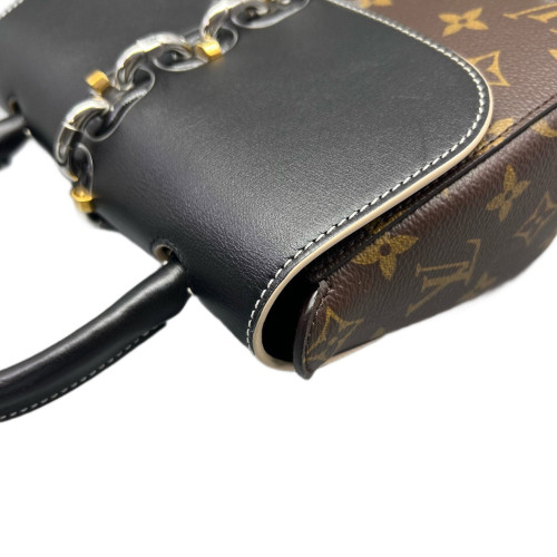 Louis Vuitton Chain It PM Monogram Brown Black