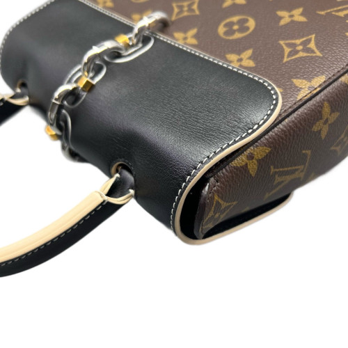 Louis Vuitton Chain It PM Monogram Brown Black